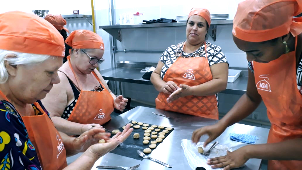 IGA capacita mulheres do CRAS em BM