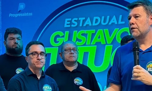 Prefeito Luciano Muniz reafirma apoio a Gustavo Tutuca durante lançamento de campanha em Pinheiral