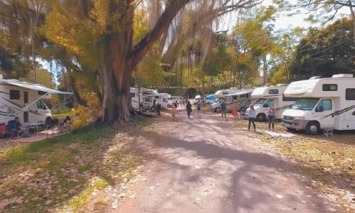 Pinheiral recebe 1º Encontro de Motorhome no Parque das Ruínas