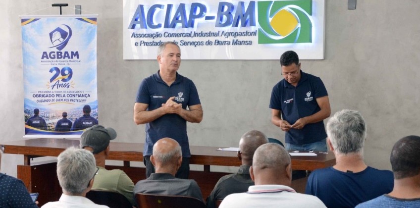 AGBAM celebra 29 anos com novas parcerias e homenagem a guardas municipais aposentados