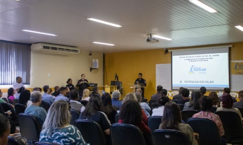 Barra do Piraí participa de Conselho de Segurança Escolar promovido pela Polícia Militar