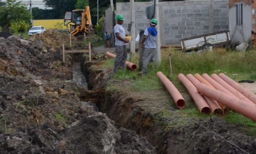   Iniciadas as obras de saneamento em mais ruas do Parque Mariana, em Porto Real