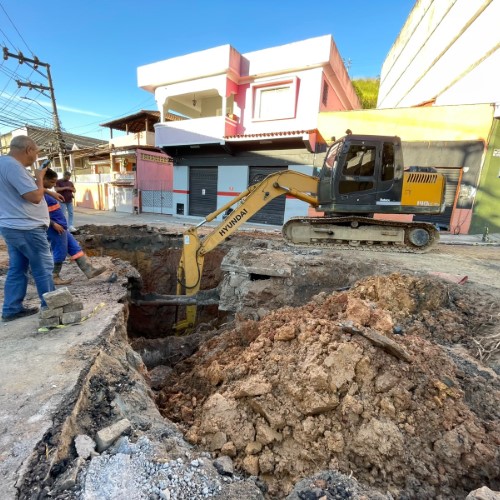 Saae-BM recupera rede de drenagem rompida e realiza obra de grande porte no bairro Cotiara