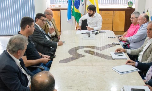 Prefeito de VR recebe Secretário Estadual de Transporte
