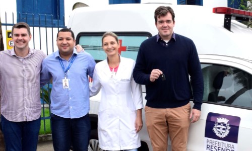 Nova Santa Casa de Resende recebe ambulância da prefeitura