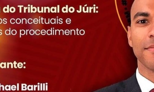 Palestra ‘Oficina do Tribunal do Júri’ será apresentada em Barra Mansa nesta quinta-feira