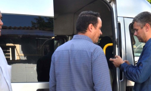 Prefeito de BM recebe doações de alimentos da Prefeitura de Passa Vinte-MG