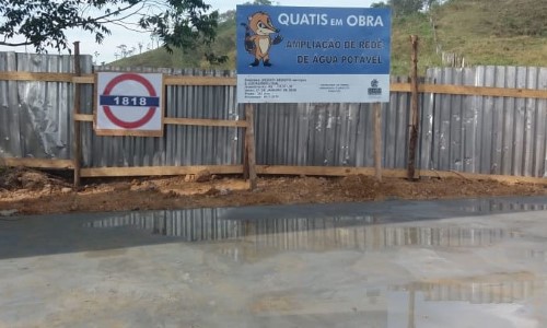 Quatis: Prefeitura começa a instalar a rede de água do Bela Vista