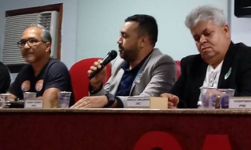 Thiago Valério fala sobre melhorias na Educação e combate à corrupção em debate da OAB