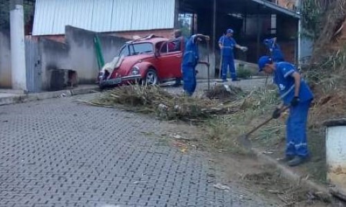 Saae Barra Mansa realiza serviços de limpeza em diversos bairros