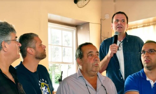 Prefeito de BM recebe pré-candidato a governador do Rio Eduardo Paes