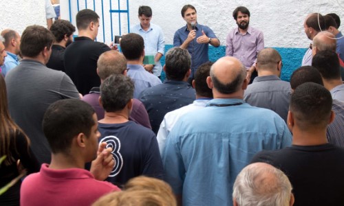 Prefeito de VR realiza reinaugurações de elevatórias em diversos bairros