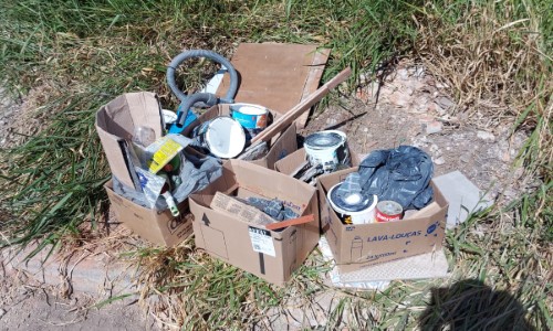 Guarda Municipal flagra despejo irregular de entulho em Volta Redonda
