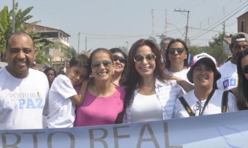 Deputada Ana Paula Rechuan participa do lançamento do "Porto Real Pela Paz"
