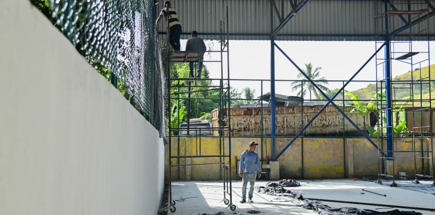 BM: Fase final de reforma na Escola Djair Machado Gomes amplia segurança para os estudantes