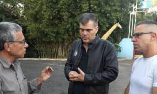 Delegado Antonio Furtado recebe comandante da Guarda Municipal de VR