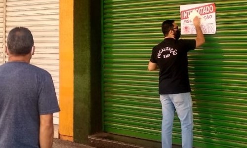 Força tarefa de fiscalização interdita mais dois estabelecimentos em VR