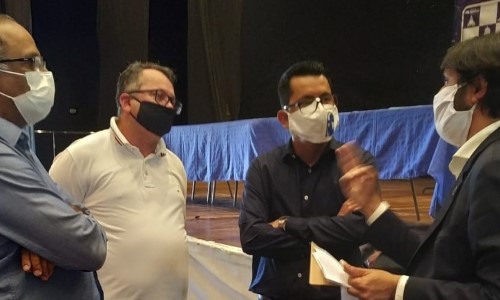   Vereador de VR participa de reunião com líderes religiosos para flexibilização de abertura de templos