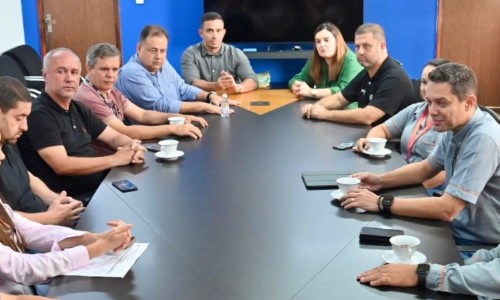 Prefeito de BM dá boas-vindas e estreita laços com novo diretor da ArcelorMittal