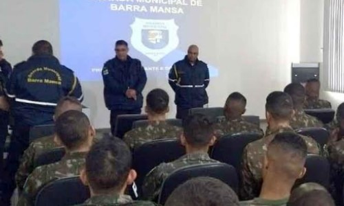 Agentes da GMBM ministram palestra na Aman