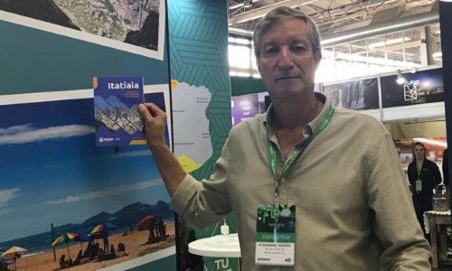 Atrações turísticas de Itatiaia são divulgadas em uma das principais feiras de turismo da América do Sul
