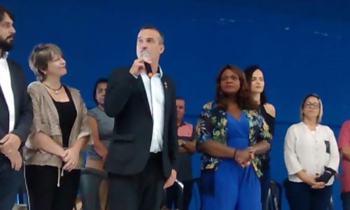 Vereador participa da abertura da Olimpíada da Terceira Idade em VR