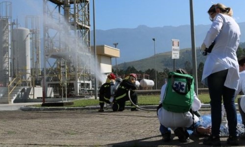 INB realiza Exercício Geral de Emergência com apoio de órgãos governamentais