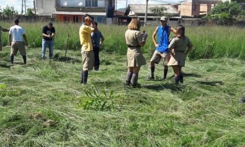 Prefeitura de Itatiaia inicia trabalho de revitalização da lagoa da Nova Conquista
