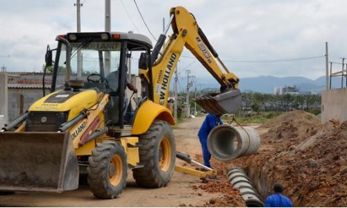 Parque Mariana, em Porto Real, começa a receber obras de drenagem
