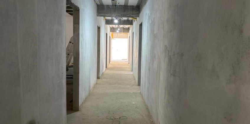 Obra da nova UBS África I, em Penedo, entra em fase de acabamento