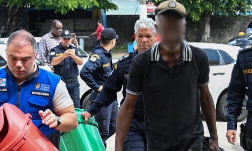 Ordem Pública de Barra Mansa localiza suspeito de furtar lixeiras públicas