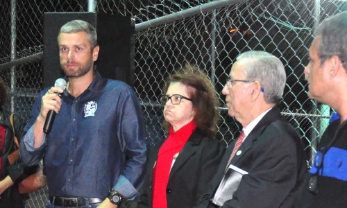 Prefeito de BM inaugura área de lazer no Boa Vista II