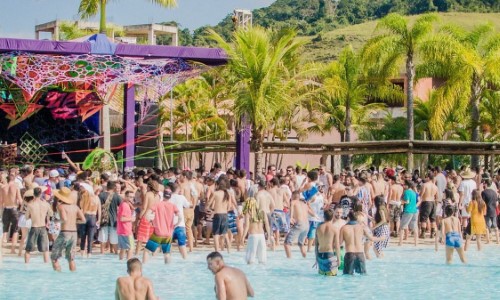   Aldeia das Águas recebe festa de música eletrônica 'Universence'