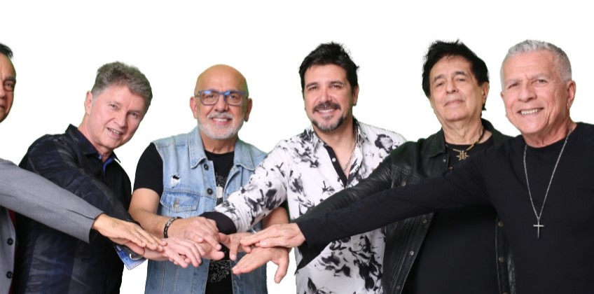 Roupa Nova promete noite de grandes sucessos no Clube Comercial, em Volta Redonda