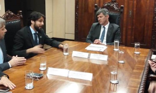 Prefeito de VR e Granato tentam a municipalização do trecho urbano da BR393 em Brasília