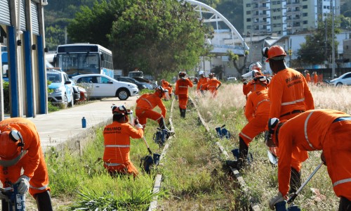 Prefeitura e ONG  iniciam obras na linha férrea que ligará Três Rios a Sapucaia