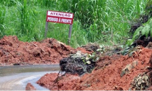 Prefeitura faz levantamento das áreas afetadas pelas chuvas na Região de Visconde de Mauá