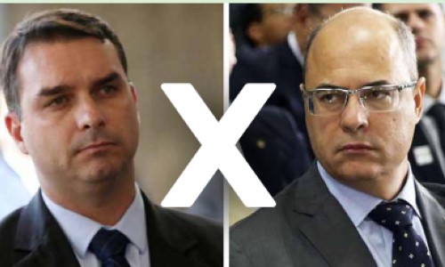 Crise na Saúde do Rio escancara briga de Witzel e clã Bolsonaro